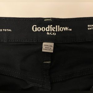 30x30 Goodfellow skinny jeans - true black